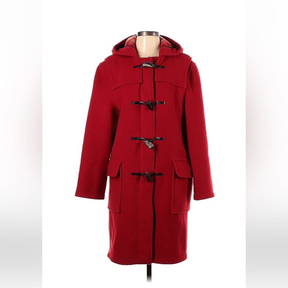 Montgomery Original Classic Fit Wool Duffle Coat with Horn Toggles